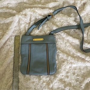 Michael Kors blue crossbody purse